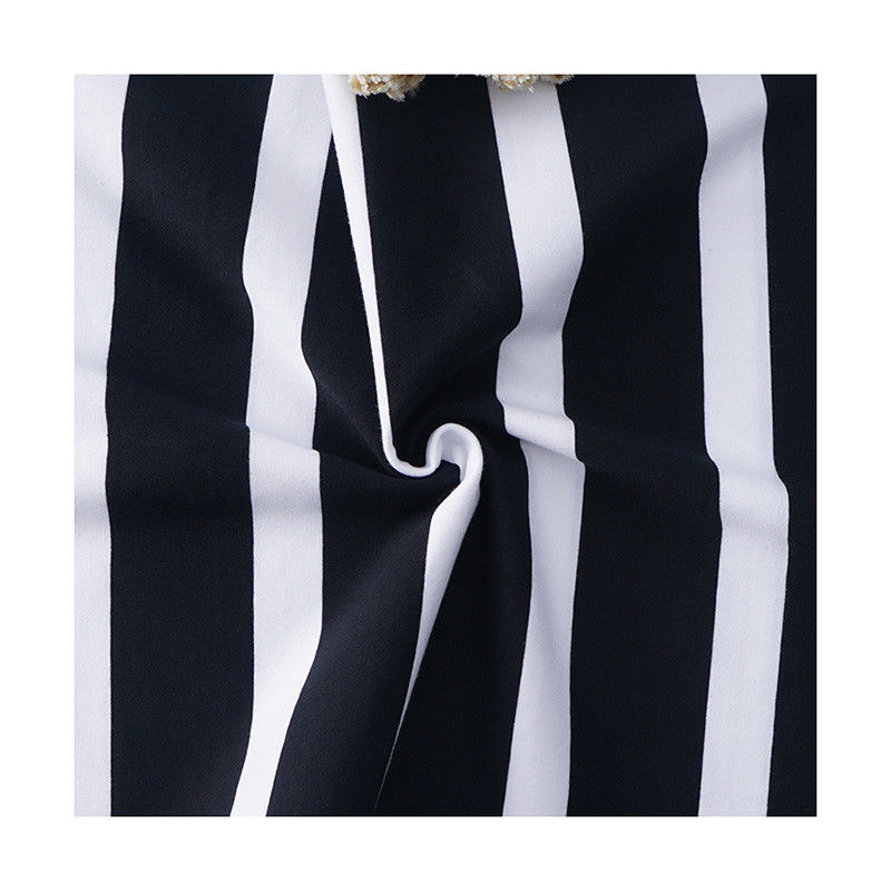 Hautfreundliches gestreiftes Stretchgewebe, 175gm Strickgewebe für T-Shirt