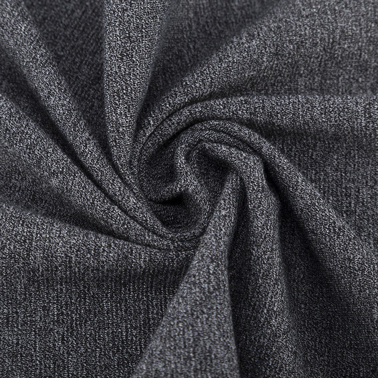 Verkleidungsbeständiges Strick Jacquard Stoff 165g Garn Färbstoff Für Polo Shirt