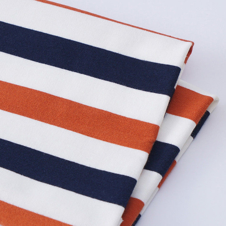Compact Weaving Baumwolle Französisch Terry Stoff gestreifter Typ für Bekleidung