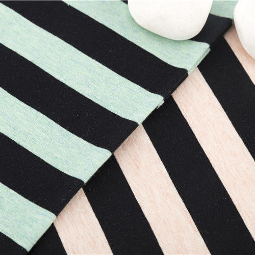 Unterstützung der Anpassung und hellen Farben Hautfreundliches gestreiftes Strickgewebe für Tracksuit