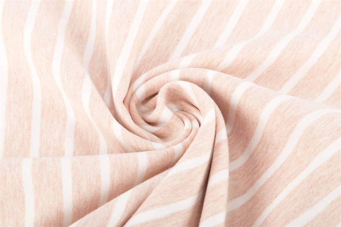 Komfortabel und weich Hautfreundlich und elastisch gestreiftes Material Stoff für Gelegenheits tragen