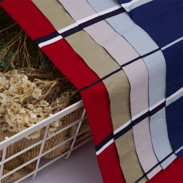 Einfach zu pflegen und atmungsaktiv, verschleißfest und langlebig gestreiftes Strickgewebe für Polohemden