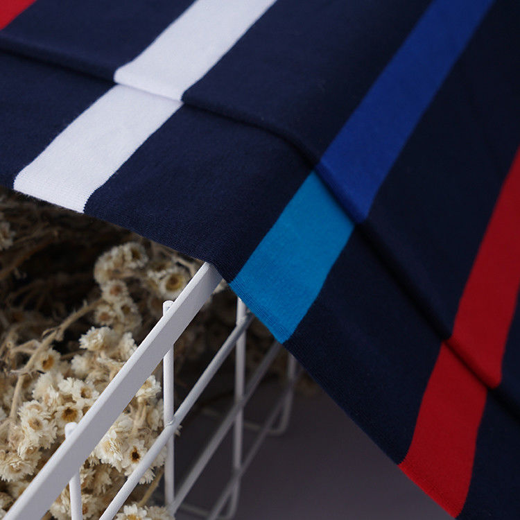 Gesund und bequem und Hautfreundlich gestreiftes Strickgewebe für Polo-Shirt