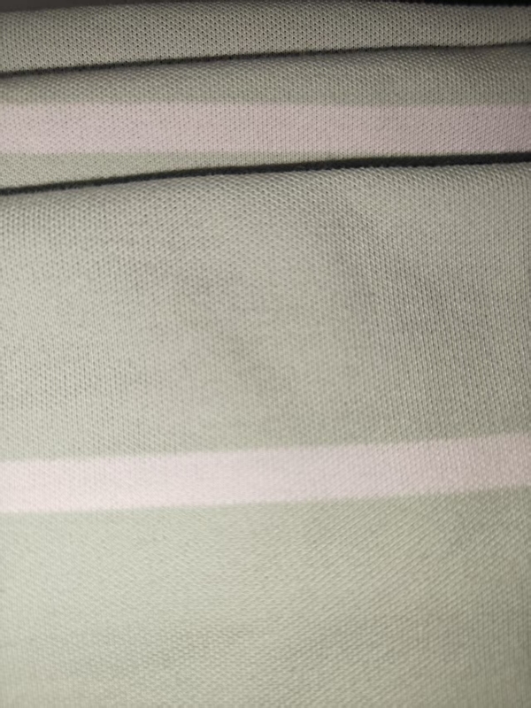Verschleißbeständig und komfortabel, Anti-Falten und erfrischend gestreiftes Material Stoff für Polo-Shirt