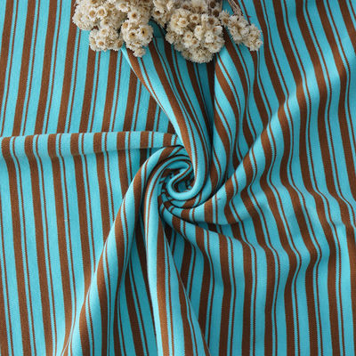 Ein guter Preis. Geschwitztes absorbierendes Streifen-Gewebe der Baumwolle100, Schwergewicht-gestreiftes mit Rippen versehendes Gewebe Online