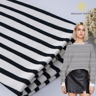 Ein guter Preis. Reibungsbeständigkeit Französisch Terry Baumwollgewebe, gestreiftes gekämmtes Baumwollgewebe Online