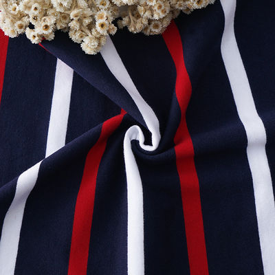 Ein guter Preis. S-200422 gestreiftes Gewebe aus Strick, 175cm 185gsm Polo Shirt gestreiftes Gewebe Textur Online