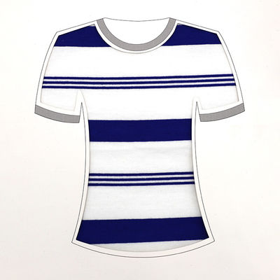 Ein guter Preis. Garn gefärbt gestreiftes Baumwollgewebe Umweltfreundlich 32S 185gsm Weichfläche Online