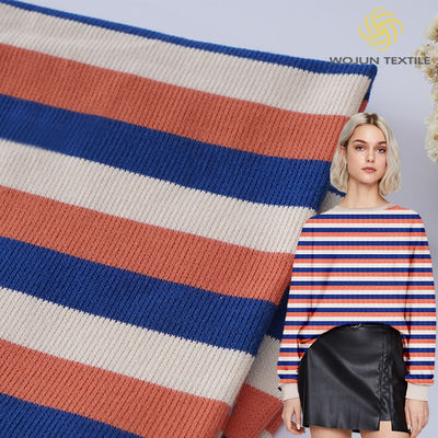 Ein guter Preis. Lycra-Baumwollpikee stricken Gewebe 163cm spinnen gefärbte Ausdehnungs-weiche Beschaffenheit Online