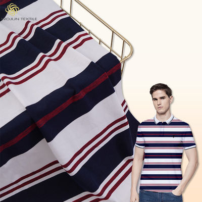 Lycra Polo Shirt Baumwollgewebe Y000-X511 Mittlere elastische Strickweite