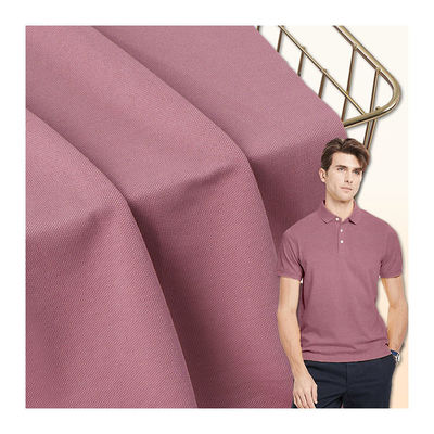 Schweißabsorbierendes Polo Shirt Baumwollgewebe Schwergewicht gekämmt Pique Material