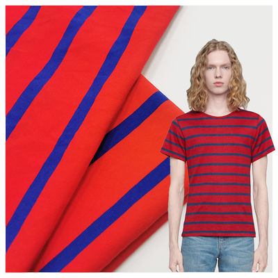 Ein guter Preis. Schweißabsorbierendes Bio-T-Shirt-Gewebe, 190 Gramm 32S Baumwolle Lycra Strickgewebe Online