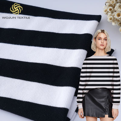 Ein guter Preis. Ausdehnungs-Garn färbte Haupttextilweiche französischen Terry Cloth des Streifen-Gewebe-163cm Online