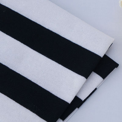 Dauerhafte und komfortable Textur Rein Baumwolle Streifenstoff für Tracks