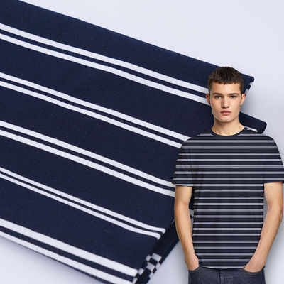 Ein guter Preis. Heaty und weich Modisch leicht zu pflegen gestreiftes Strickgewebe für Trainieranzug Online