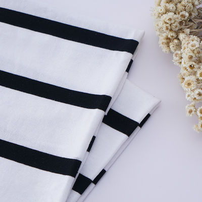 Ein guter Preis. Weiches und umweltfreundliches, hautfreundliches gestreiftes Strickgewebe für Trainingsanzug Online