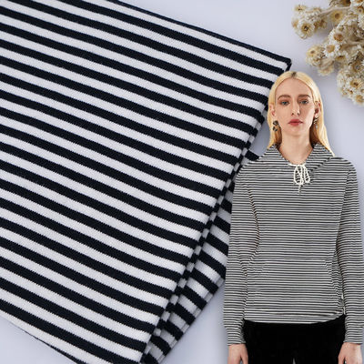 Dauerhaft und weich, komfortabel, hautfreundlich gestreiftes Strickgewebe für T-Shirt