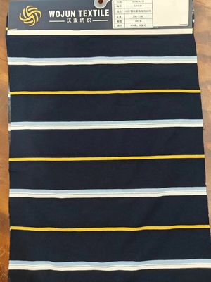 Einfache Pflege und hochwertige, saubere, komfortable gestreifte Strickstoffe für Polo-Shirt