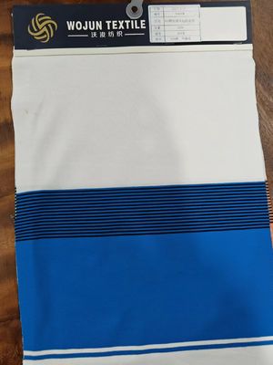 Hautfreundliches, gesundes und schweißabsorbierendes gestreiftes Strickgewebe für Polohemden