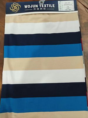 Glatte und umweltfreundliche, hochwertige gestreifte Strickstoffe für T-Shirts