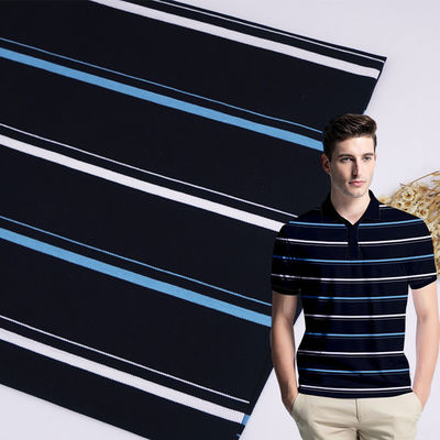 Ein guter Preis. Leicht zu pflegen und faltenfest gestreiftes Strickgewebe für den geschäftigen Lebensstil Online