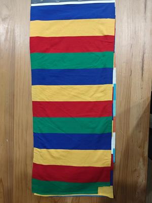 Natürliche, leicht zu pflegende, flexible und modische gestreifte Strickstoffe für Französisch-Terry