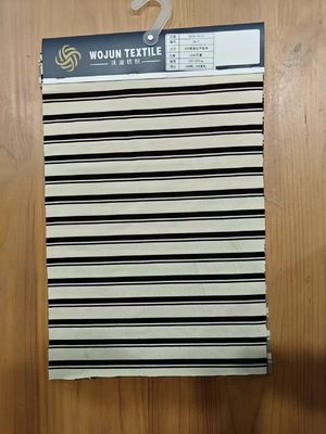 Ein guter Preis. Flach und glatt und hautfreundlich gesund gestreiftes Strickgewebe für T-Shirts Online