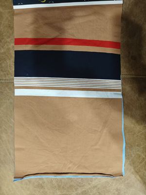Verschleißbeständig und langlebig und komfortabel Stilvolles gestreiftes Material Stoff für Polo Shirt
