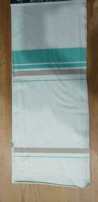Weiches und komfortables, atmungsaktives, gestreiftes Material für T-Shirts
