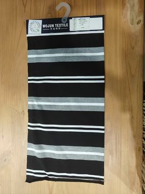 Ein guter Preis. Natürliche und reine Baumwolle Modisch gestreiftes Strickgewebe für den Freizeitgebrauch Online