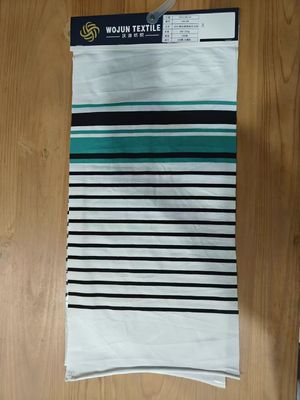 Modisches und atmungsaktives, umweltfreundliches, weich gestreiftes Material für T-Shirts