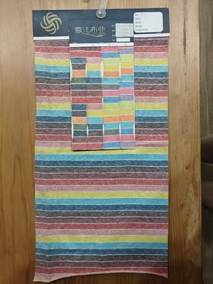 Ein guter Preis. Atmungsaktive und faltenfeste und hautfreundliche weiche gestreifte Stoffe für T-Shirt Online