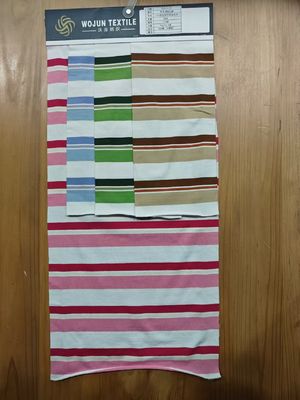 Ein guter Preis. Hautfreundlich, atmungsaktiv und komfortabel gestreiftes Strickgewebe für den Freizeitgebrauch Online