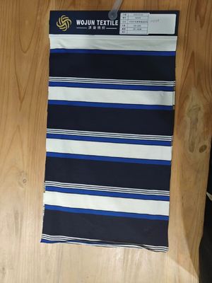 Dauerhafte und komfortable und hautfreundliche gestreifte Strickstoffe für Polohemden