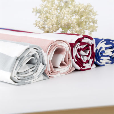 Ein guter Preis. Gesunde, glatte, hautfreundliche, gute Elastizität, natürlich gestreiftes Strickgewebe Online