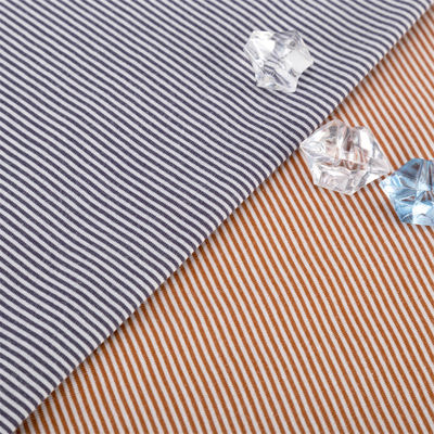 Ein guter Preis. Umweltschonendes und atmungsaktives, glatte gestreifte Strickgewebe für T-Shirts Online