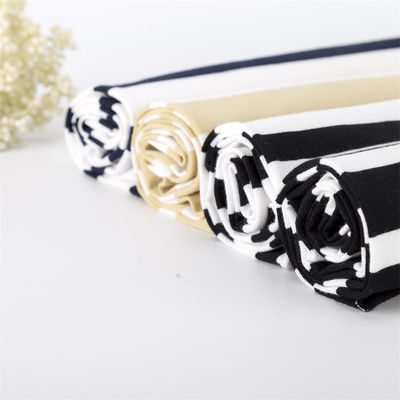 Ein guter Preis. Gesunde und glatte Farbfestigkeit und natürlich gestreiftes Strickgewebe für T-Shirts Online