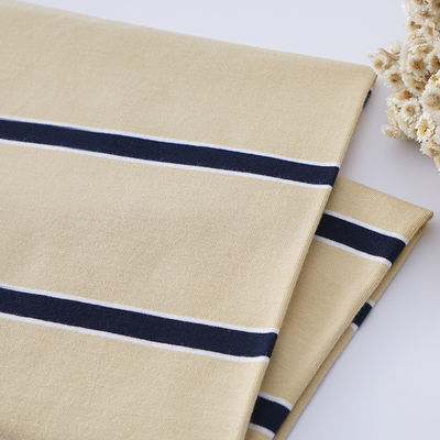 Umweltschonend weich, hautfreundlich, personalisiertes gestreiftes Strickgewebe für T-Shirts