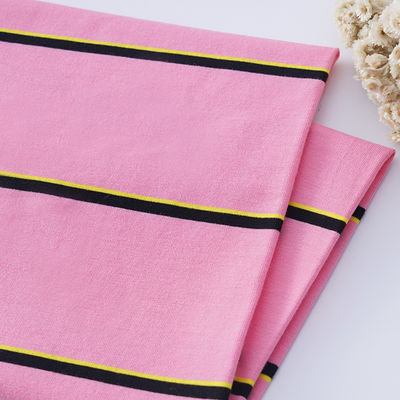 Hautfreundliches und mehrfarbiges, personalisiertes gestreiftes Strickgewebe für den Freizeitgebrauch