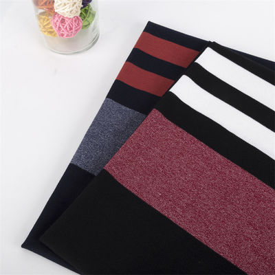 Ein guter Preis. Hochwertiges Schweiß-Absorberndes und Steif- und Glatthängendes gestreiftes Strickgewebe für Jersey Online