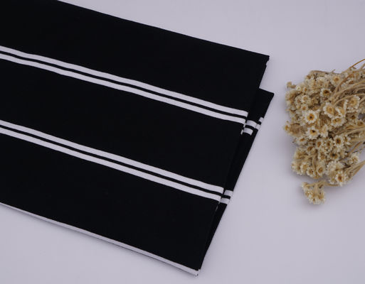 Ein guter Preis. Klassische und langlebige elastische, schweißabsorbierende, gestreifte Stoffe für Polohemden Online