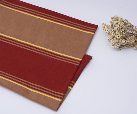 Frühling / Sommer Saison gestreiftes Material Gewebe mit Garn Farbstoff Technologie