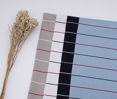 Ein guter Preis. Modisch Vielseitig Weich Modisch Einfachpflege Streifenstoff Stoff Für T-Shirt Online