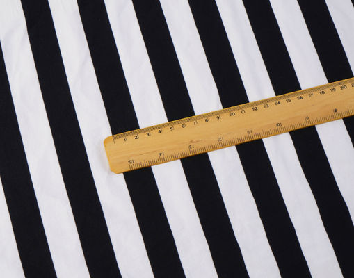 Ein guter Preis. Natürliche Feuchtigkeit Wicking gesund und einfach gestreiftes Strickgewebe für T-Shirt Online