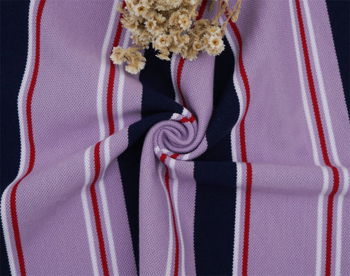 Ein guter Preis. Komfortabel und hautfreundlich, langlebig, verschleißfest, gestreiftes Strickgewebe für den Freizeitgebrauch Online