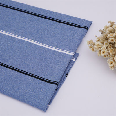 Ein guter Preis. Hochwertiges und hygroskopisches, atmungsaktives gestreiftes Strickgewebe für Freizeitkleidung Online