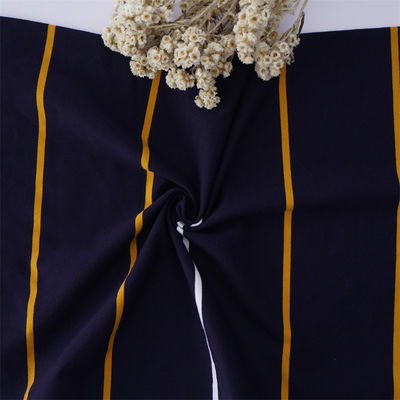 Ein guter Preis. Reine Baumwolle, atmungsaktive und hautfreundliche gestreifte Strickstoffe für Gelegenheiten Online