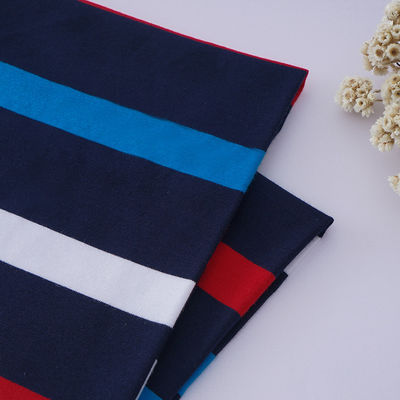 Ein guter Preis. Gesund und bequem und Hautfreundlich gestreiftes Strickgewebe für Polo-Shirt Online