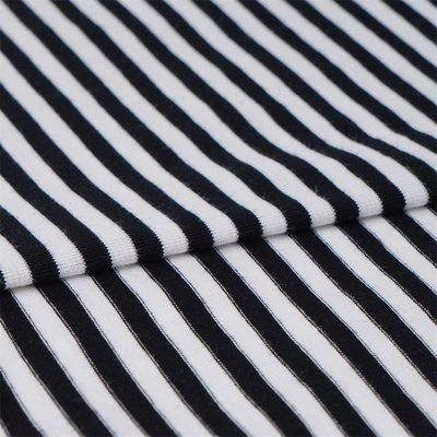 Ein guter Preis. Komfortabel und atmungsaktiv, hautfreundlich gestreiftes Strickgewebe für den Freizeitgebrauch Online