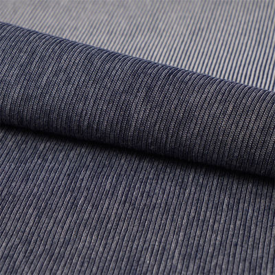 Verschleißbeständig und schweißabsorbierend und atmungsaktiv gestreiftes Strickgewebe für den Freizeitgebrauch
